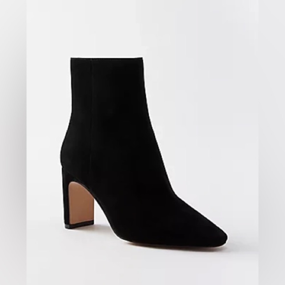 Ann Taylor Blade High Heel Suede Boots Booties 579769